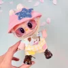 Chinese Qipao Hairpin Flower Dress For Labubu 3.0 Outfit Summer Countryside Princess Doll Clothes For V1/V2/V3 Labubu - Image 12