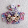 For 15/17cm Labubu Doll Summer Fresh Style Japan Kimono Set Gentle Light Color Clothes Doll Accessories - Image 16