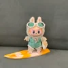 Doll'S Clothes Outfit Accessories For Ropa Labubu 10cm Cotton Doll BJD Swimsuit Glasses Beach Diving Surfboard Straw Bag Cloths - Image 3