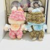 17cm Labubu Doll Clothes Baby Clothes Fashion Overalls Bib Hat Set Kawaii V1 V2 Doll Clothing Accessories No Dolls Kids Gift - Image 6