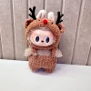 Mini Plush Doll'S Clothes Outfit Accessories For Korea Kpop Exo Labubu V1 V2 Idol Dolls Pit strip climbing suit Clothing Gift - Image 6