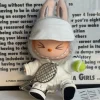 For 3.0 Labubu Sports Suit Tennis Dress Up Peaked Cap Canvas Shoes Hooded Sweater Set For Ropa Labubu Doll Outfit Accessories - Image 2