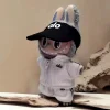 Hot Corduroy For Labubu Doll LA Clothing Set Hat 17cm Clothes Shoes Doll DIY Accessories Training Sitting Party Games Toys Gifts - Image 5
