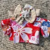 Japanese Style Dress Up For 17cm Labubu Doll Outfit Koi Cherry Blossom Pattern Kimono Doll Suit Doll Clothes Set - Image 10