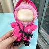 17cm Lafufu Clothes Outfit Accessories For The Monster Korea Kpop Lafufu Idol V1 V2 V3 Commando Jacket Clothing Pendant Mp5 - Image 4