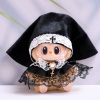 Doll Clothes For 15-17cm V1 V2 V3 Labubu Plush Idol Doll Nun Uniform Headscarf Shawl 2PCS/Pack DIY Clothing Decoration Fans Gift - Image 4