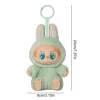 1:1 Replica Labubu The Monsters Toys Plush Vinyl Face Dolls Heart-Moving Macaron Hanging Keychain Dolls Action Figures Model - Image 8