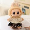 Mini Doll'S Clothes Outfit Accessories For 15-17cm Ropa Labubu & 10cm Cotton Doll Love Hoodie Pink Yarn Skirt Clothing No Doll - Image 27