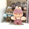 17cm Labubu Doll Clothes Baby Clothes Fashion Overalls Bib Hat Set Kawaii V1 V2 Doll Clothing Accessories No Dolls Kids Gift - Image 3