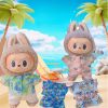 Hawaii Summer Beach Style Clothes For Labubu 3.0 V1/V2/V3 Clothes Outfits For Ropa Labubu Doll Clothes Accessories - Image 4