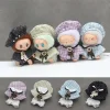 Mini Doll'S Clothes Outfit Accessories For Korea Kpop Exo 15-17cm Labubu Classic Grid Style Dress Cloak Set Beret Clothing Gift - Image 6