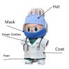 New Arrive 6.7 Inch Doll Doctor Clothes Pant Mask Hat Coat Nurse Dresses Kids Toys Dolls Accessories For Labubu DIY Dressing - Image 2