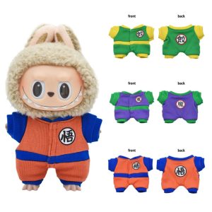 New In Stock Only Clothes 17cm Lafufu Dragon Ball Anime V1v2 V3 Lafufu Doll Vinyl Pendant Doll Clothing Diy Boy Gift Toy