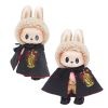 New For 17cm Labubu Fashion Devil Cloak Clothing Academy Style Knitted Shirt Pleated Skirt Mini Sunglasses Leather Shoes - Image 2