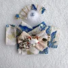 For 15/17cm Labubu Doll Summer Fresh Style Japan Kimono Set Gentle Light Color Clothes Doll Accessories - Image 20