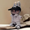 Hot Corduroy For Labubu Doll LA Clothing Set Hat 17cm Clothes Shoes Doll DIY Accessories Training Sitting Party Games Toys Gifts - Image 7