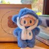 17cm Cute Mini Plush Doll'S Clothes Outfit Accessories For Korea Kpop  Labubu Idol Dolls Shark Onesie Clothing DIY Girl Gift - Image 2
