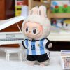 17cm Labubu Cloth Football No.10 Clothes V1V2 Labubu Doll Clothes Vinyl Pendant Doll Clothes Sportswear Gifts for Boys - Image 4