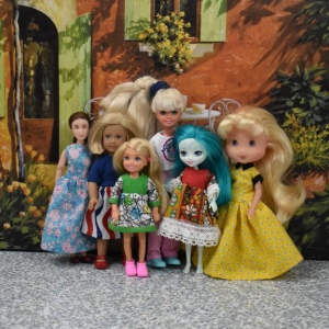 5-inch, 6-inch, and 7-inch Doll Clothes (12 cm to 18 cm)Doll Clothes Patterns