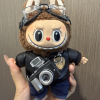 Labubu Kit-Labubu Dool+Coat, Pants, Camera (with flash and sound), Glasses - Image 3