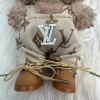 Labubu outfits Plush Doll Replacing Overalls Clothes Set No Toys Color Beige - Image 4